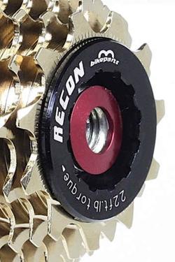 Kassetten Verschlussring schwarz - Lockring passend für Campagnolo - RECON